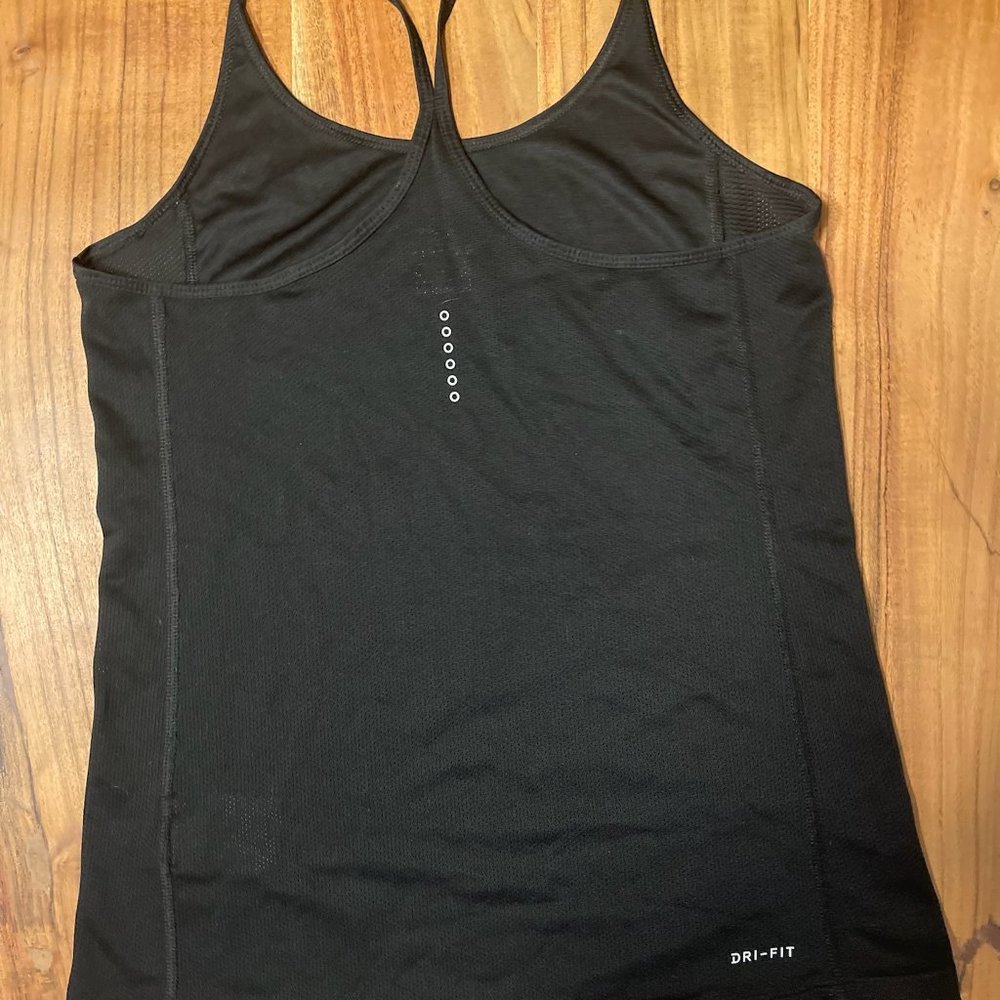 Nike Spaghetti Strap Racer Back Work-Out Top DRI-FIT - Picture 3 of 7